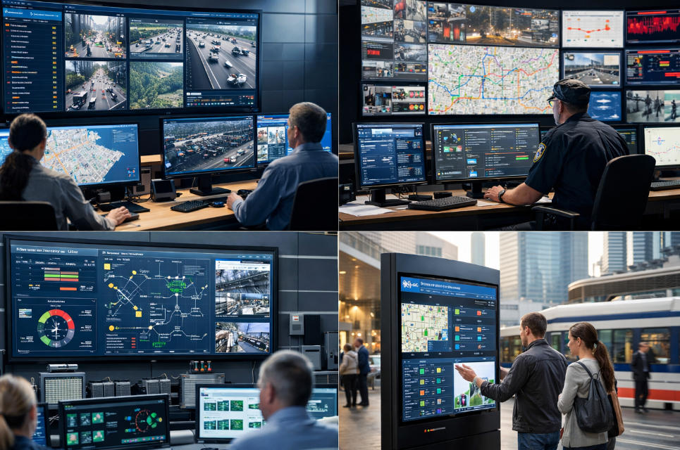 Why Industrial Displays Are Critical for Smart Cities